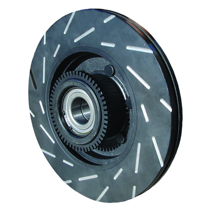 StopTech Select Sport 12-14 Toyota FJ Cruiser SportStop Slotted & Drilled Front Right Rotor